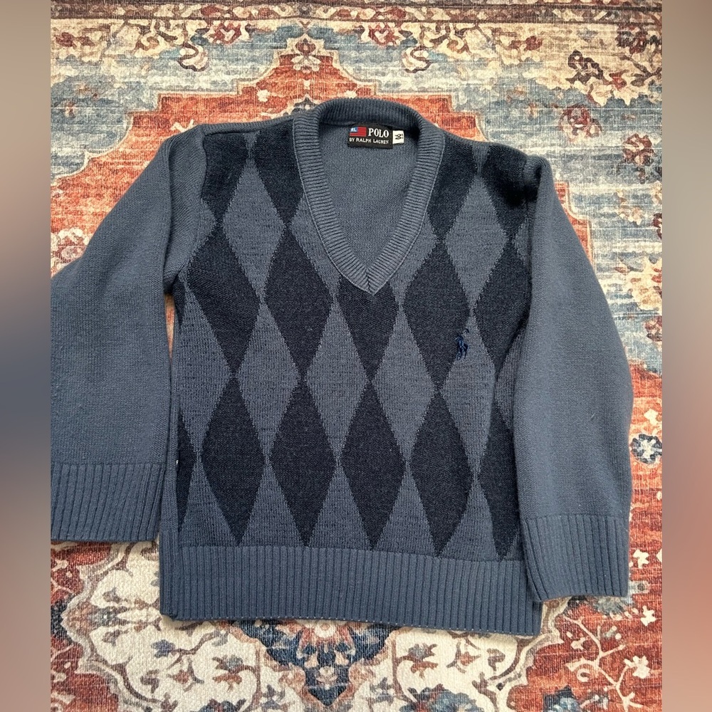 Polo by Ralph Lauren kids V-Neck Sweater size 6